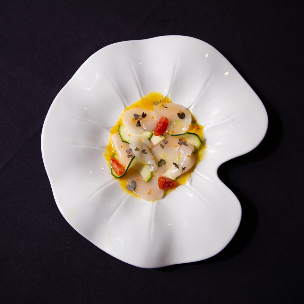 Carpaccio de vieira